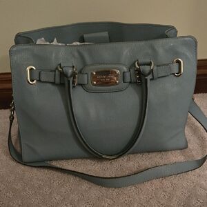 Michael Kors Light Blue Satchel